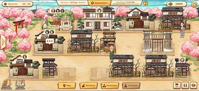 bẠn sẽ vào vai người quản lý tại một thị trấn chỉ có người già sinh sống