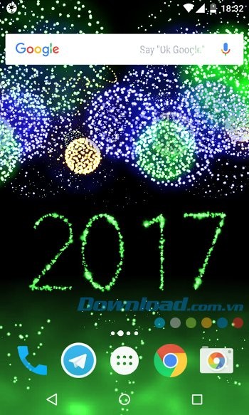 Thay đổi màu sắc pháo hoa chỉ bằng một chạm