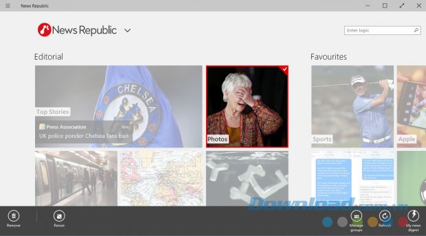 Một số lựa chọn trong ứng dụng