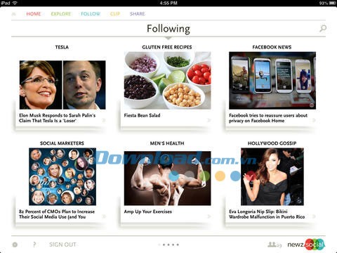 NewzSocial for iPad