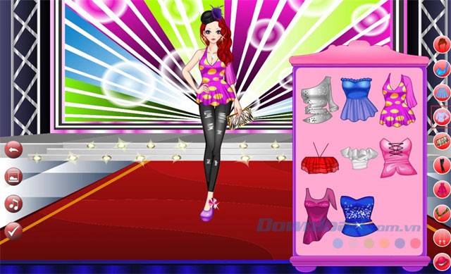 Chọn phong cách riêng cho người mẫu