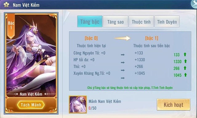 Binh hồn cam Nam Việt Kiếm