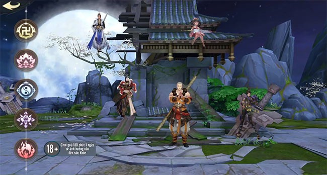 Hệ thống nhân vật trong Ngạo Kiếm Vô Song Mobile