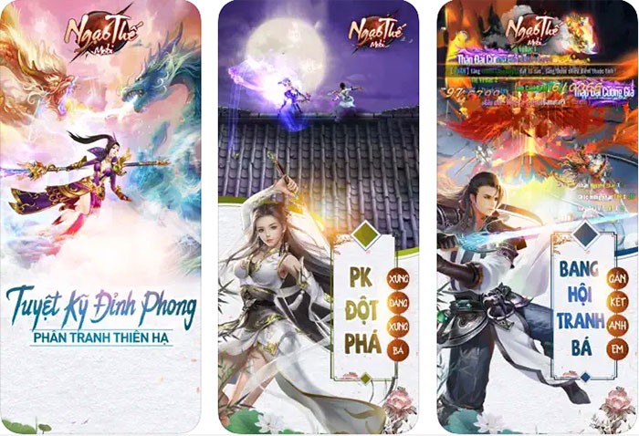 Game kiếm hiệp Ngạo Thế Mobile