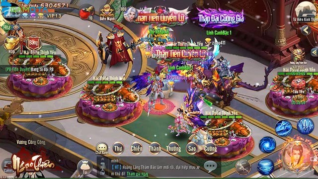 PK trong Ngạo Thiên mobile