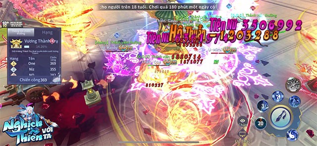 Cuộc chiến hấp dẫn nơi tiên giới