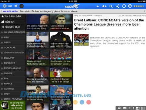 Ngoi Sao HD for iPad