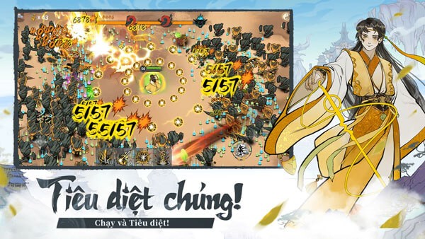 Lối chơi nhập vai sinh tồn phong cách roguelike đơn giản
