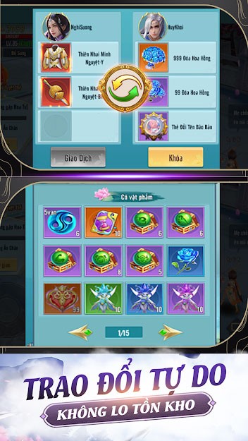 Trao đổi trang bị tự do