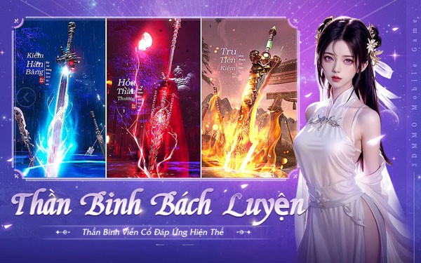 Sưu tập thần binh đột phá sức mạnh