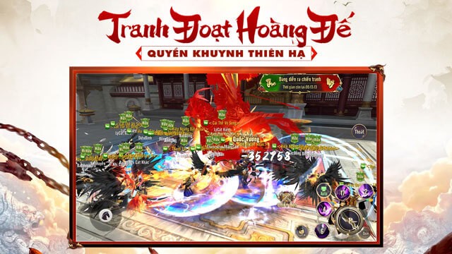 Lựa chọn 1 trong 3 phe Ngụy, Thục, Ngô, tranh đoạt thiên hạ