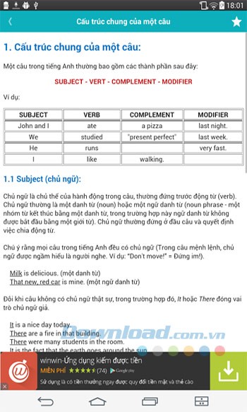 Câu trúc ngữ pháp