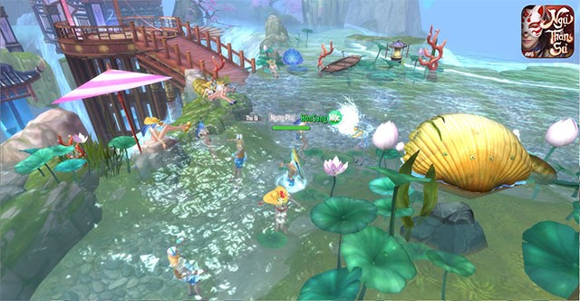 Game nhập vai phong cách Nhật Bản Ngự Thần Sư cho iPhone