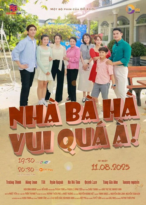 Poster phim Nhà bà Hà vui quá à!