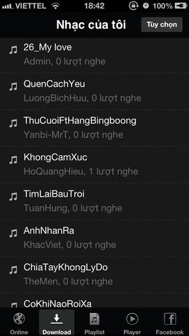 Nhạc bỏ túi for iOS