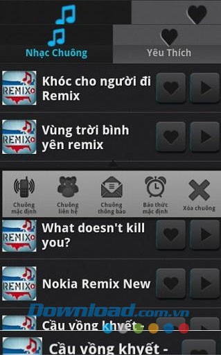 Nhạc chuông Remix for Android