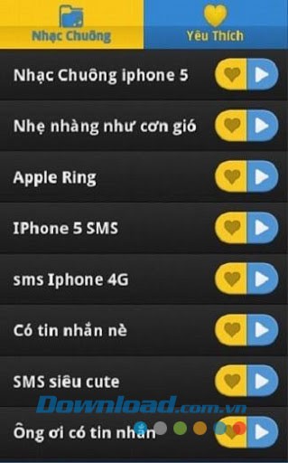 Nhạc chuông tin nhắn for Android