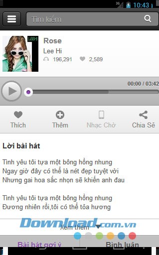 Nhạc Hàn Quốc for Android