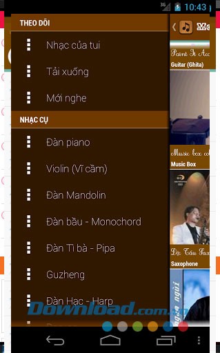 Nhạc không lời for Android