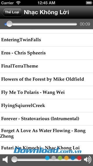 Nhạc không lời for iOS