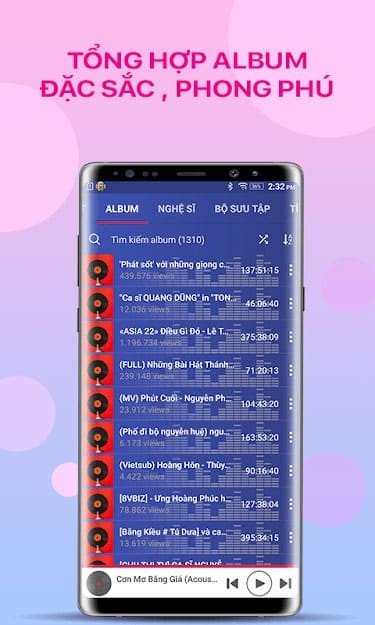 Tạo danh sách nhạc