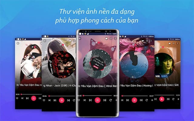 Thư viện ảnh nền phong phú