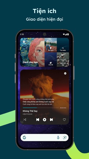 Giao diện hiện đại