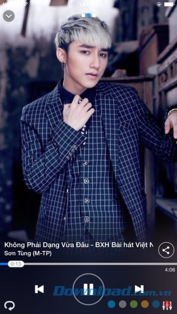 Hình ca sĩ đem lại cho bạn trải nghiệm về thị giác tuyệt vời nhất