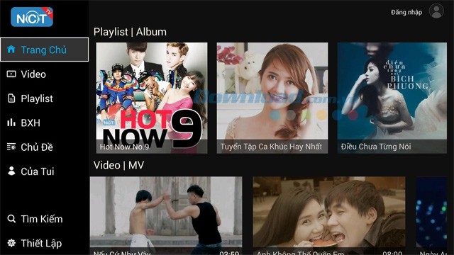NhacCuaTui TV cho Android