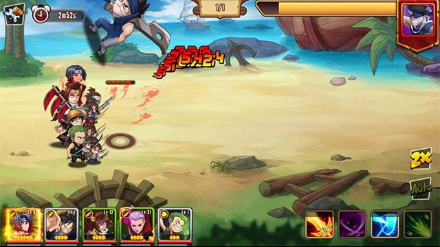 Nhẫn Giả Haki - Tứ Hoàng Làng Cát