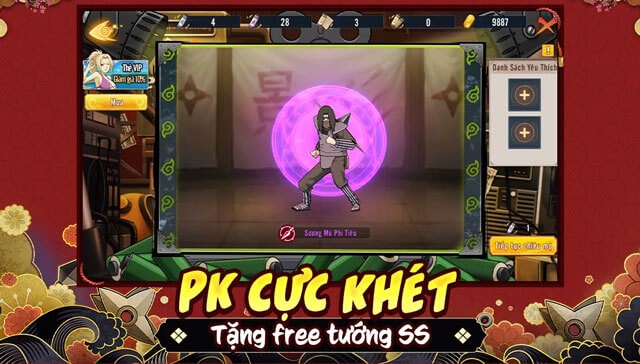Hoạt động PK cực chất, tặng Free tướng SS