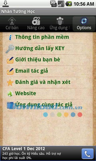 Nhân tướng học for Android