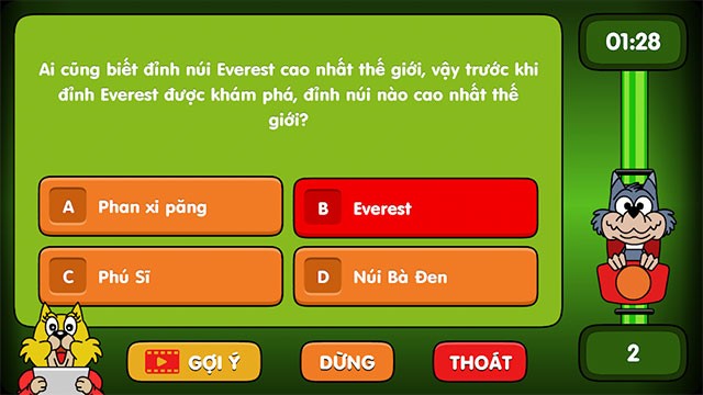 Game đố vui Nhanh Như Cắt cho Android