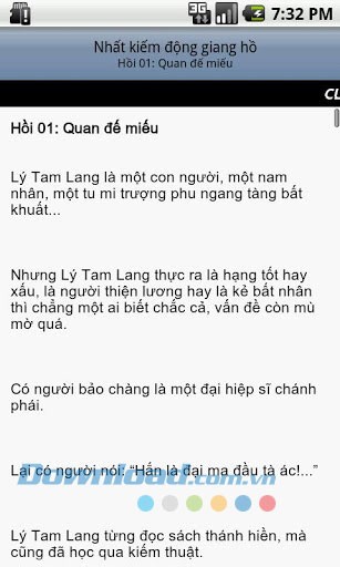 Nhất kiếm động giang hồ for Android