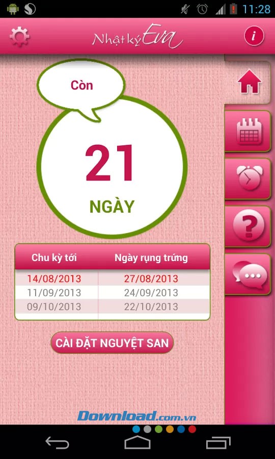 Nhật ký Eva for Android