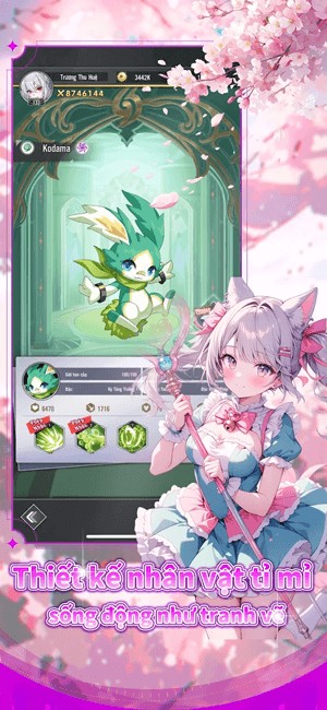 Thiết kế nhân vật tỉ mỉ, sống động như tranh vẽ