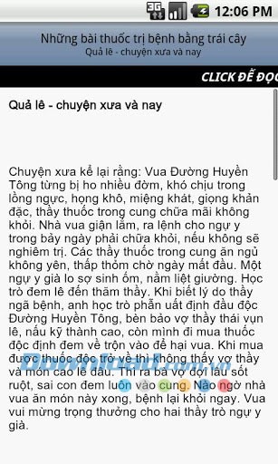 Nhung bai thuoc tri benh for Android