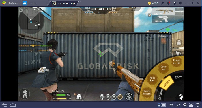 Sử dụng biểu tượng cảm xúc khi không thể voice chat với đồng đội