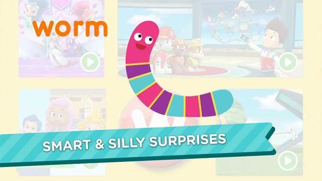 Khám phá vô số điều bất ngờ thú vị trong ứng dụng Nick Jr. cho Android