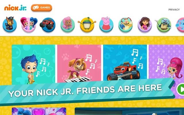Khám phá những chương trình yêu thích của trẻ trên Nick Jr.