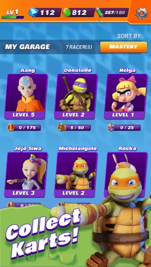 Thu thập các nhân vật yêu thích