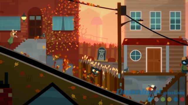 Điều khiển con mèo cô đơn trong game phiêu lưu mới Night in the Woods cho máy tính, Mac và Linux