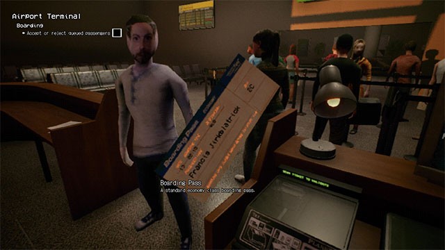 Quyết định hành khách nào được lên máy bay, người nào bị từ chối