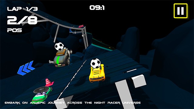 Chinh phục 4 chế độ đua đầy thách thức và hấp dẫn trong Night Racer game