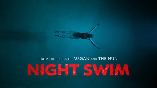 Poster phim kinh dị siêu nhiên Night Swim - Bơi đêm khởi chiếu từ 23/2/2024