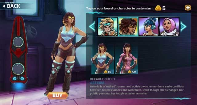 Mở khóa nhiều nhân vật và trang phục khác nhau trong quá trình chơi game