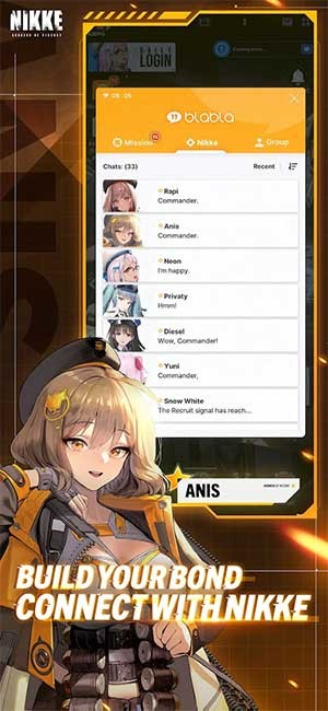 Tạo kết nối với Nikke