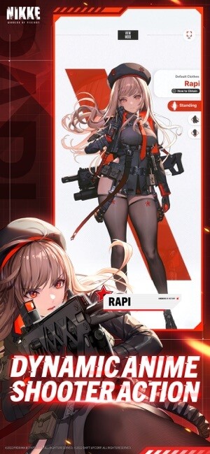 Hành động bắn súng anime năng động