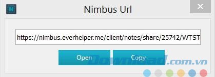 Chia sẻ hình ảnh với Nimbus
