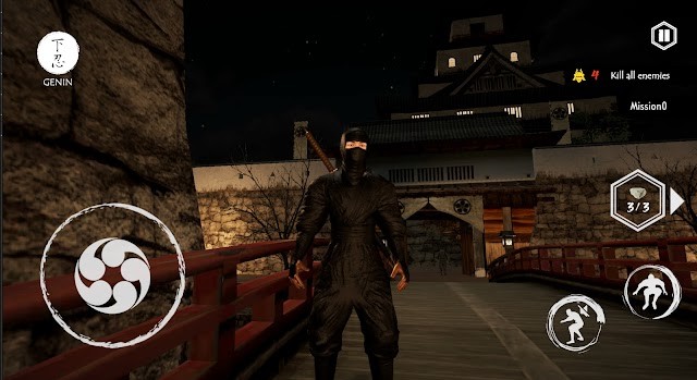Ninja Assassin - Stealth Game cho bạn trở thành một ninja siêu hạng hoàn thành các nhiệm vụ